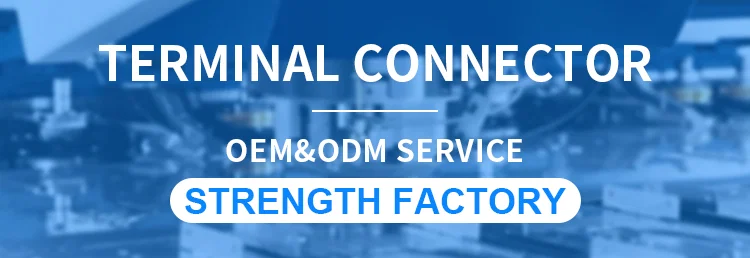 Beslag: Rustfrit stål kobberstansningsdele, han- og hunterminaler,