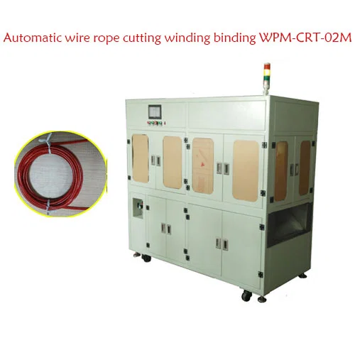 Auto Tråd Rope Cut Coil Bind WPM-CRT-02M - Auto skære-, vikle- og bindemaskine