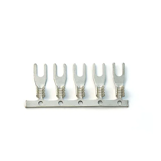 Copper Non-Insulated Fork Terminals - Trådterminaler og stik