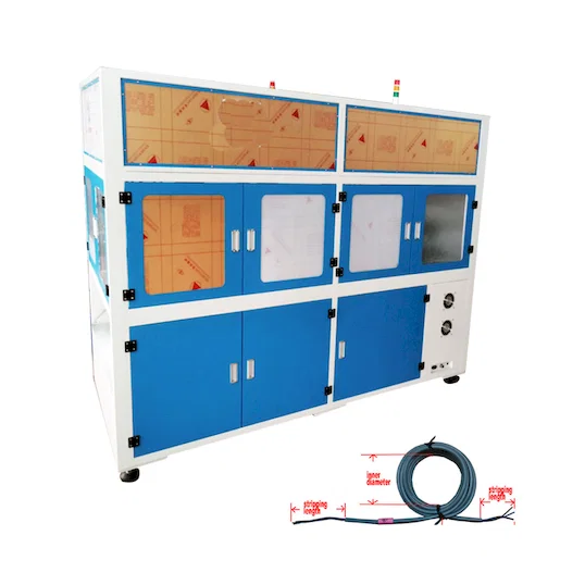 Auto Power Cord Kabel Processor WPM-CRT-03M - Auto skære-, vikle- og bindemaskine